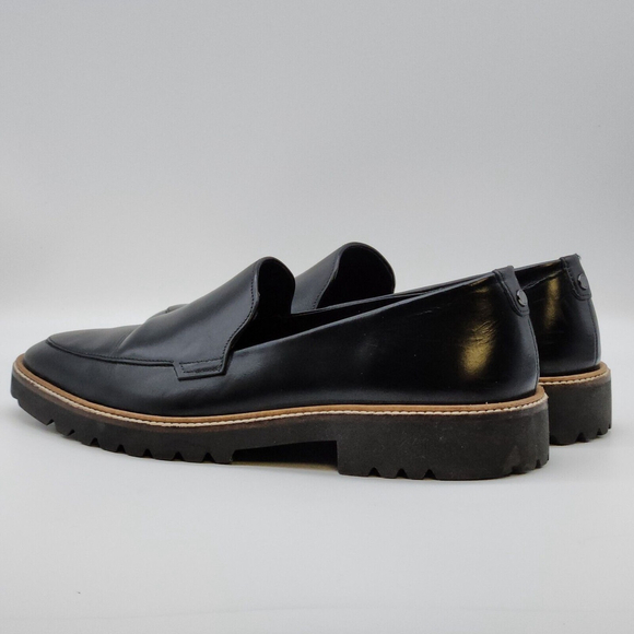 Ecco Black Leather Loafers - Picture 4 of 13